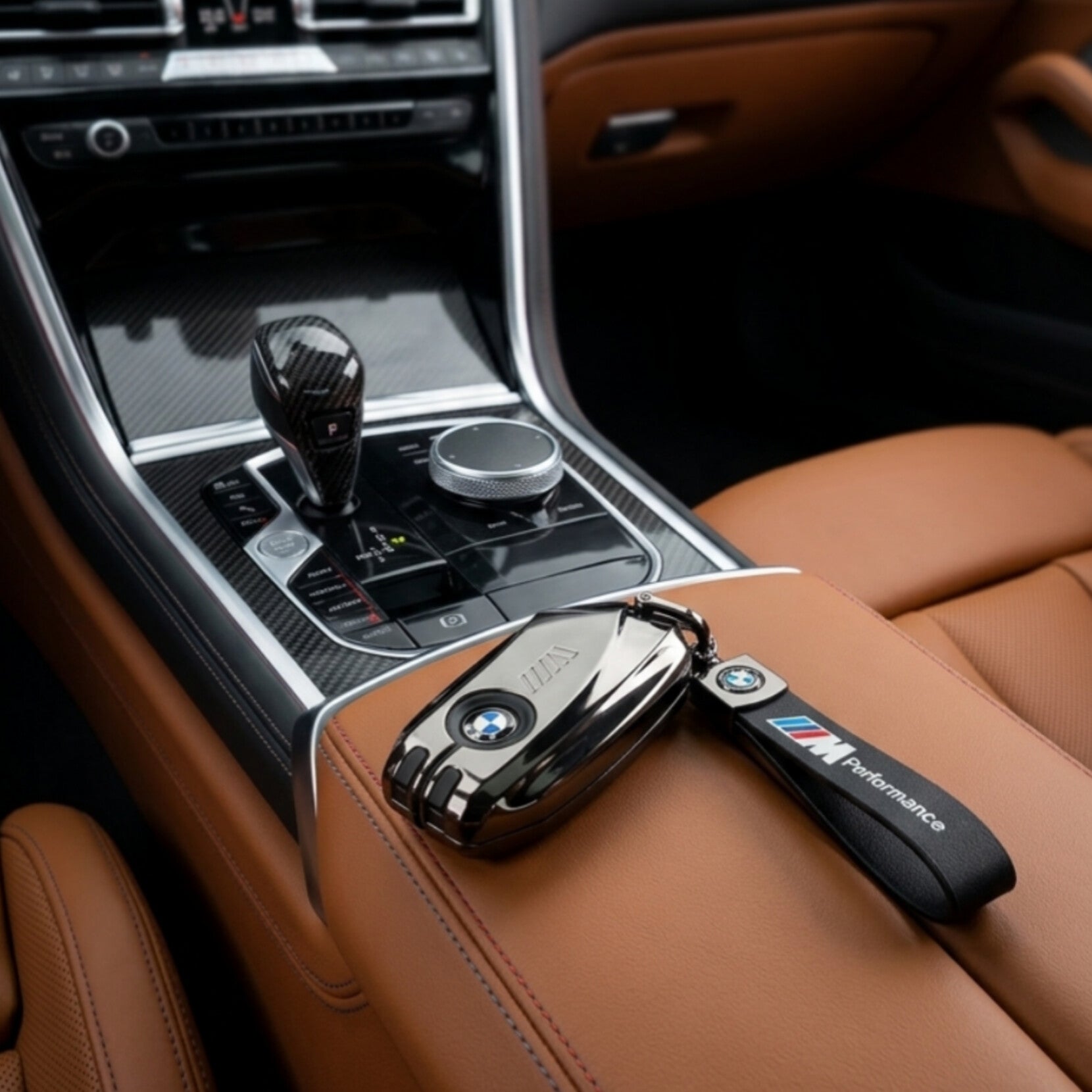 BMW Smart Key Fob Case - Metal Full-Wrap Cover (F/G/New G Series)