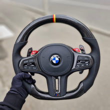 BMW G-Serie Carbon Fiber Stuurwiel & Schakelflippers – Aangepaste Sierkleur