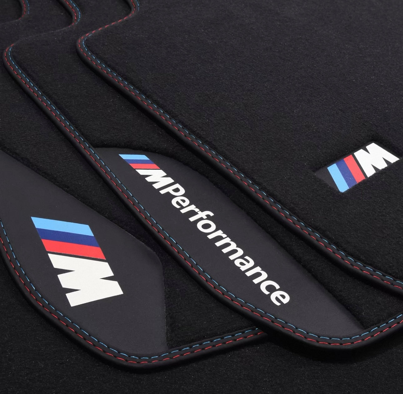 BMW Custom Fit Car Mats - Front Pair with M Performance Logo