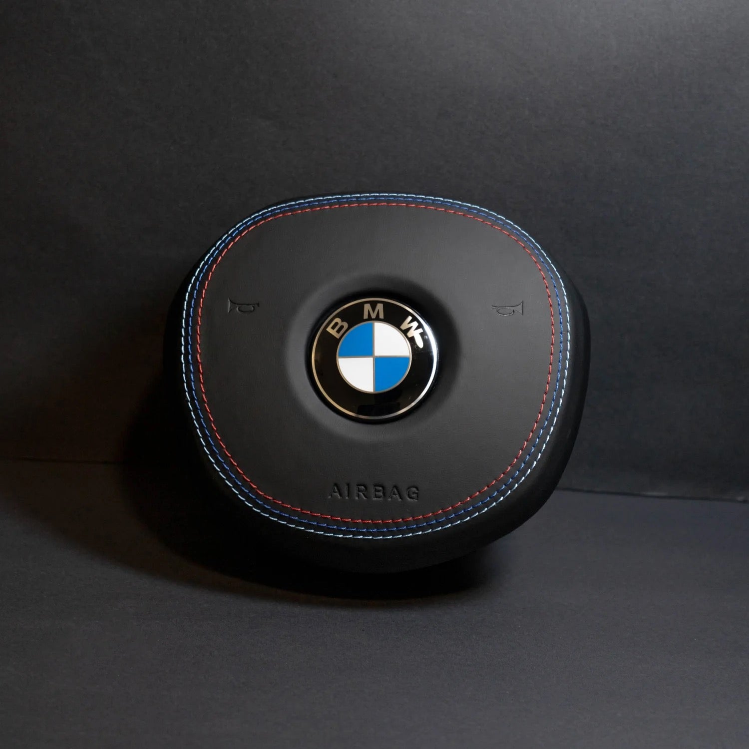 BMW G-Series OEM Airbag M-Color Stitching - front view