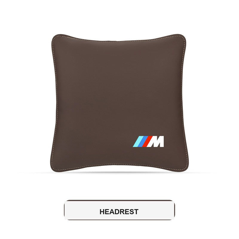 BMW M Sport Ergonomic Car Headrest & Lumbar Support Pillows (3, 4, 5 Series & X1-X7)