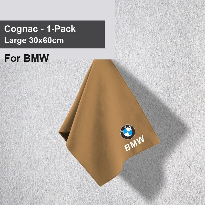 BMW car wash towel - BMW Cognac Large 1 Pack