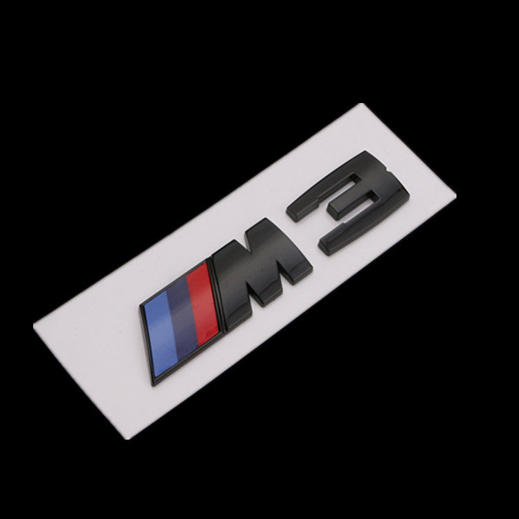 BMW M3 rear trunk emblem badge sticker