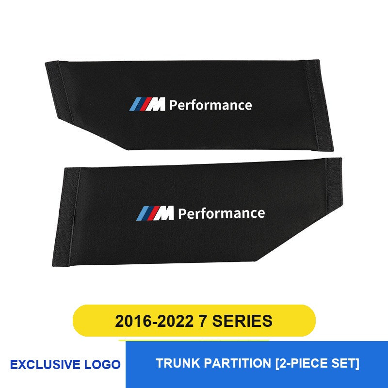BMW trunk partition divider, fits 2016-2022 7 Series, 2-piece set