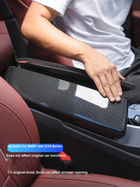 BMW 3/5/7 Series iX3 X4 X5 X6 GT Carbon Fiber Armrest Box Cover