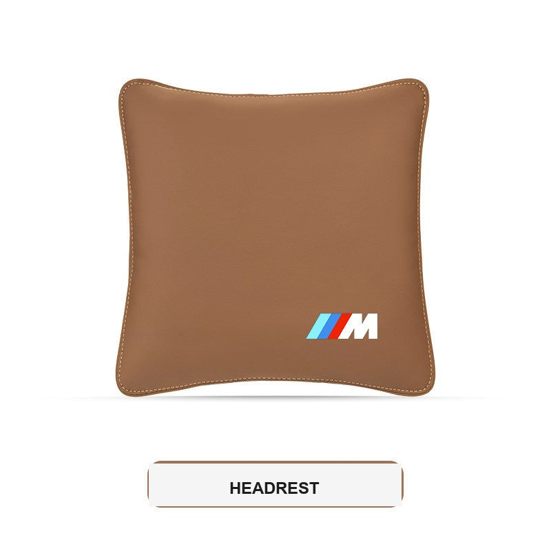 BMW M Sport Ergonomic Car Headrest & Lumbar Support Pillows (3, 4, 5 Series & X1-X7)