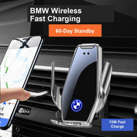 BMW Wireless Charging Phone Mount - Custom Fit Center Console Charger