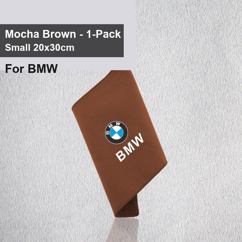 BMW car wash towel - BMW Mocha Brown Small 1 piece