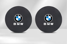 BMW Cup Holder Coasters – Anti-Slip Leather, Set of 2