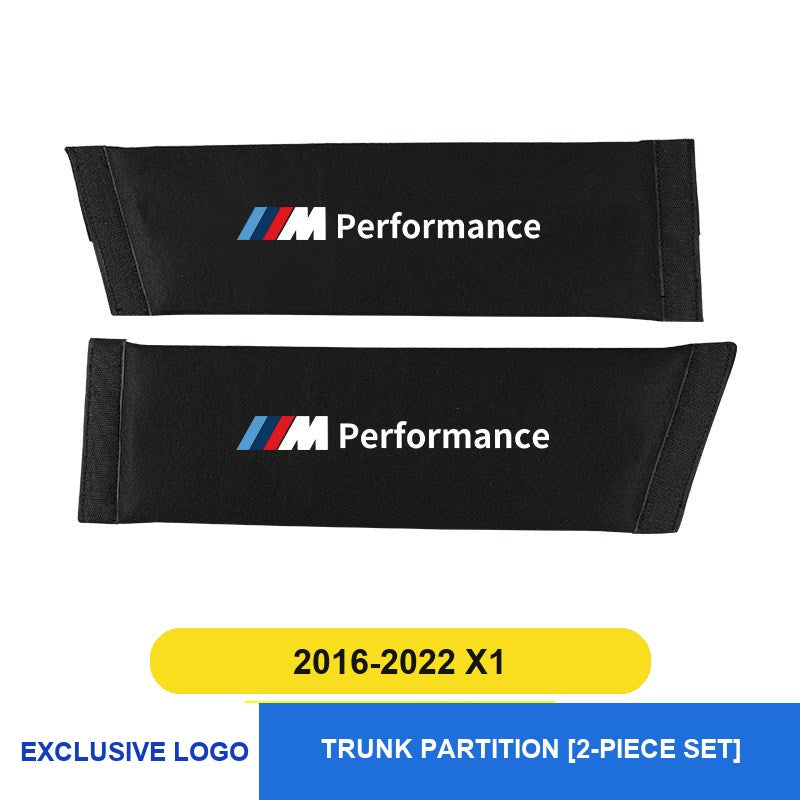 BMW trunk partition divider, fits 2016-2022 X1, 2-piece set
