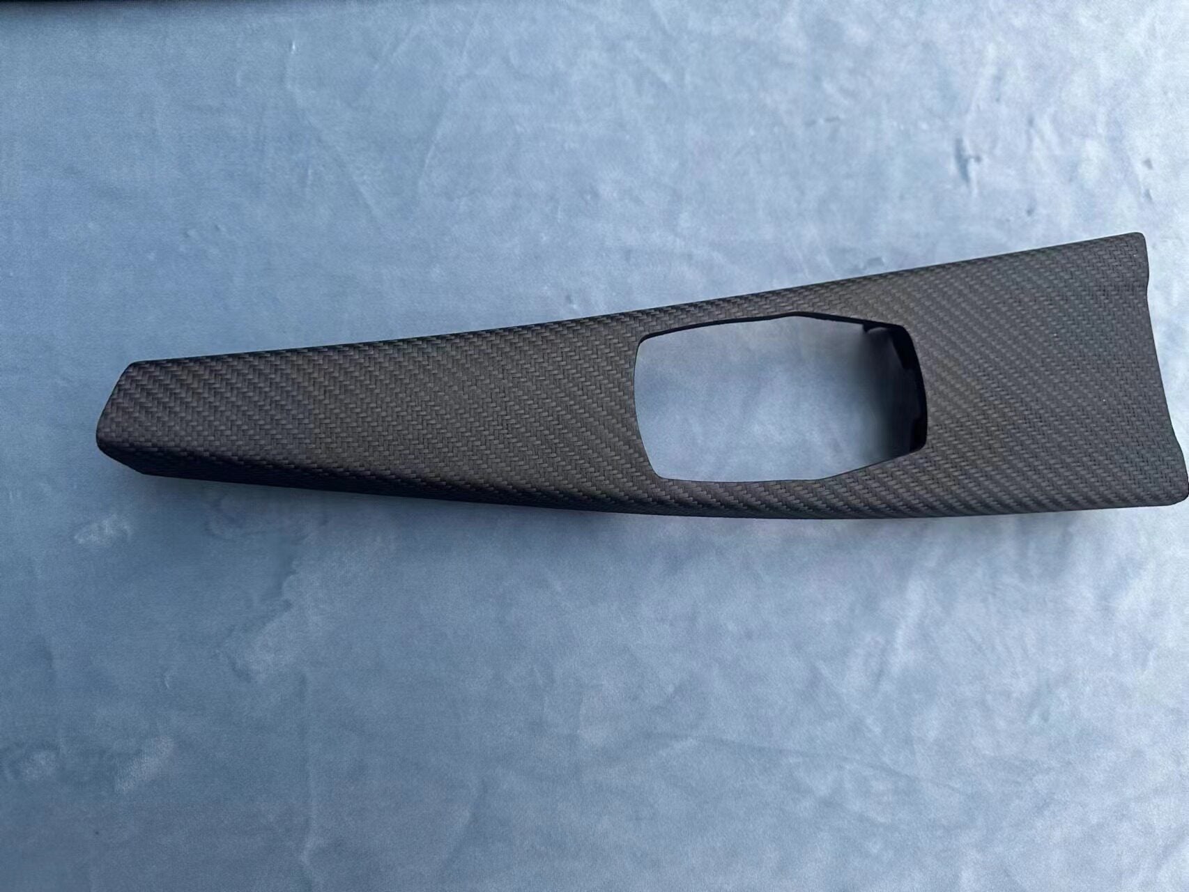 BMW F30/F35 center console knob panel, real carbon fiber