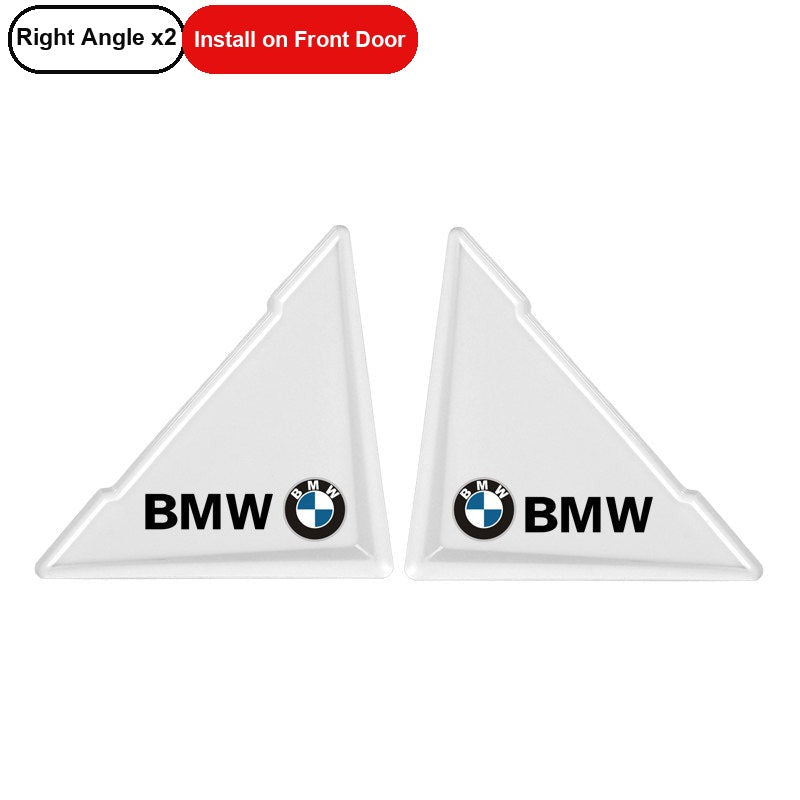 BMW white door corner guards, set of 2, for front door