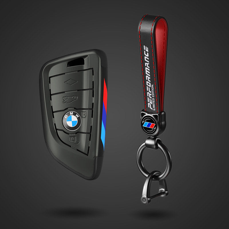 Suitable for BMW Key Cover 3 Series 5 Series X1X3X4X5X6 Blade 525530LI Carbon Fiber Key Bag Fringe