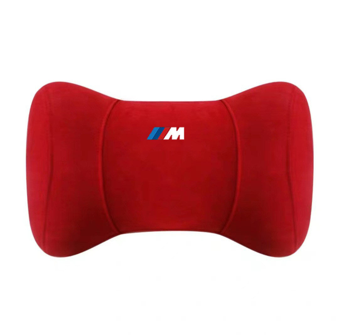 Suitable for BMW M Car Headrest Cushion M2M3M4M5M6 M8 X3M X4M X5M X6M Lumbar Neck Pillow