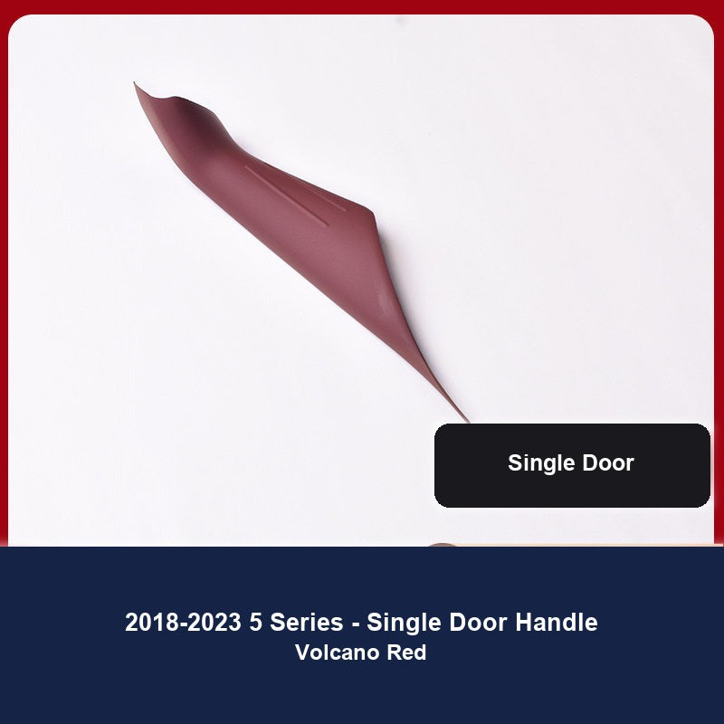 BMW door handle cover - Premium 2018-2023 Model 5 Series Single Door Handle Volcano Red [Comment on Which Door]