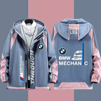 BMW M Power Windbreaker Jacket - Blue Designs