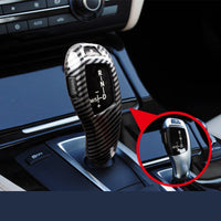Het is geschikt voor BMW carbonvezelpatroon 3-serie 5-serie GT 7-serie X3X4X5X6 pookknop beschermhoes interieur modificatie accessoires