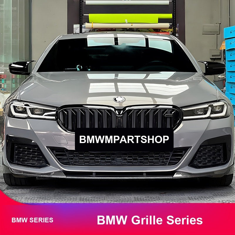 BMW 5 Series grille upgrade series front view