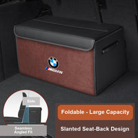 BMW Trunk Storage Box - Foldable Organizer with Movable Dividers