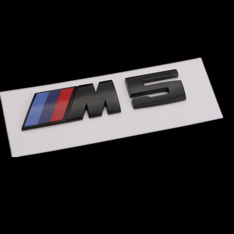 BMW M5 rear trunk emblem badge sticker
