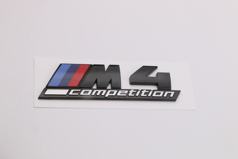 BMW M4 Competition rear trunk emblem badge sticker