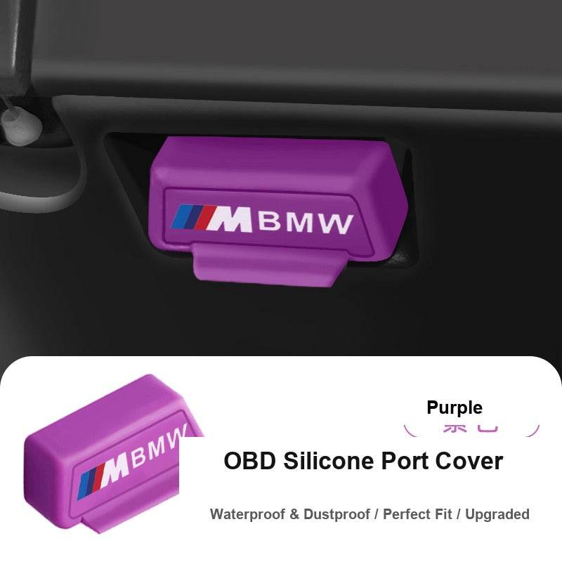 Compatible with BMW 3 Series, 4 Series, 5 Series, 7 Series, 1 Series Modified OBD Silicone Protective Cover, Dust Cover, Protective Cover