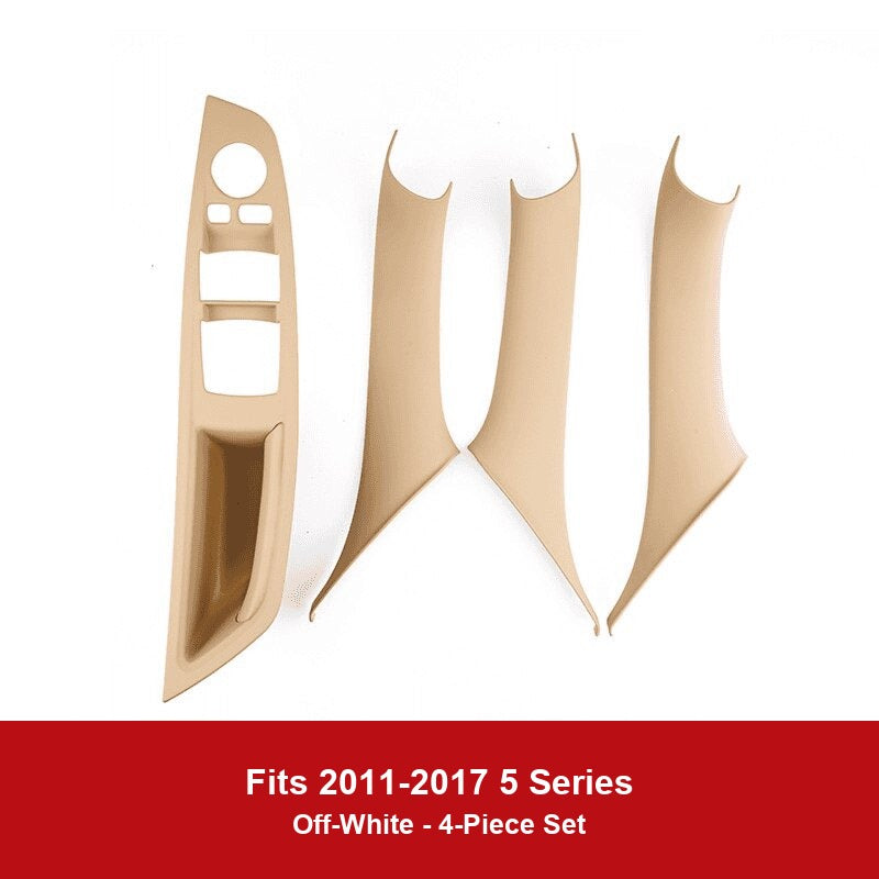 BMW door handle cover - 2011-2017 5-Series No-Remove Handle [4-Piece Set] Off-White