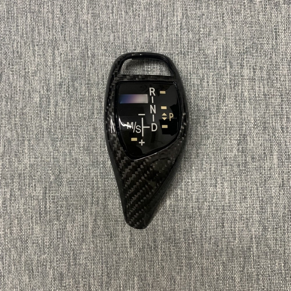 BMW F30/F35 large gear shift trim, wet carbon finish
