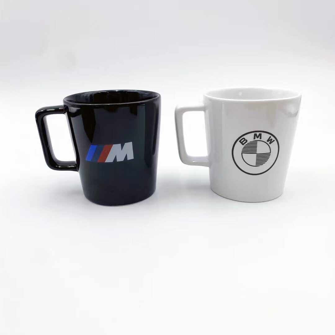 BMW original ceramic mug home solid color modern and simple, suitable for 4S original car delivery gift