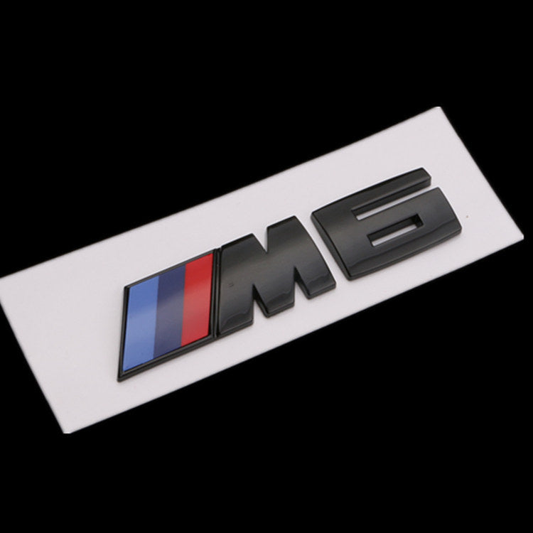 BMW M6 rear trunk emblem badge sticker