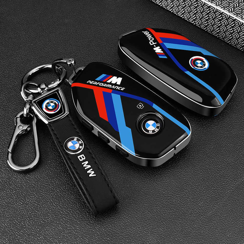 BMW Mineral Lime painted key case cover with shell only for 3 5 Series X1 X3 X5 i3 smart key