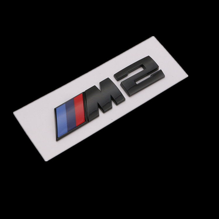 BMW M2 rear trunk emblem badge sticker