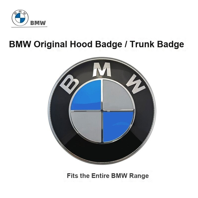 BMW original hood and trunk badge fits all series