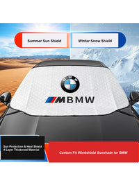 BMW Custom Front Windshield Sunshade & UV Heat Shield