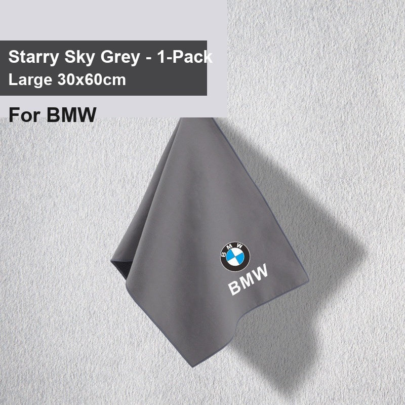 BMW car wash towel - BMW Starry Sky Grey Large 1 piece