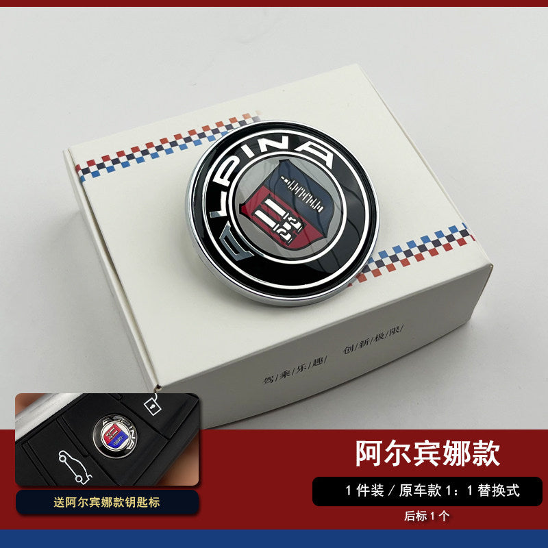 Suitable for BMW logos 1 Series, 3 Series, 4 Series, 5 Series 7 X1X3X5X6 modified ALPINA logo