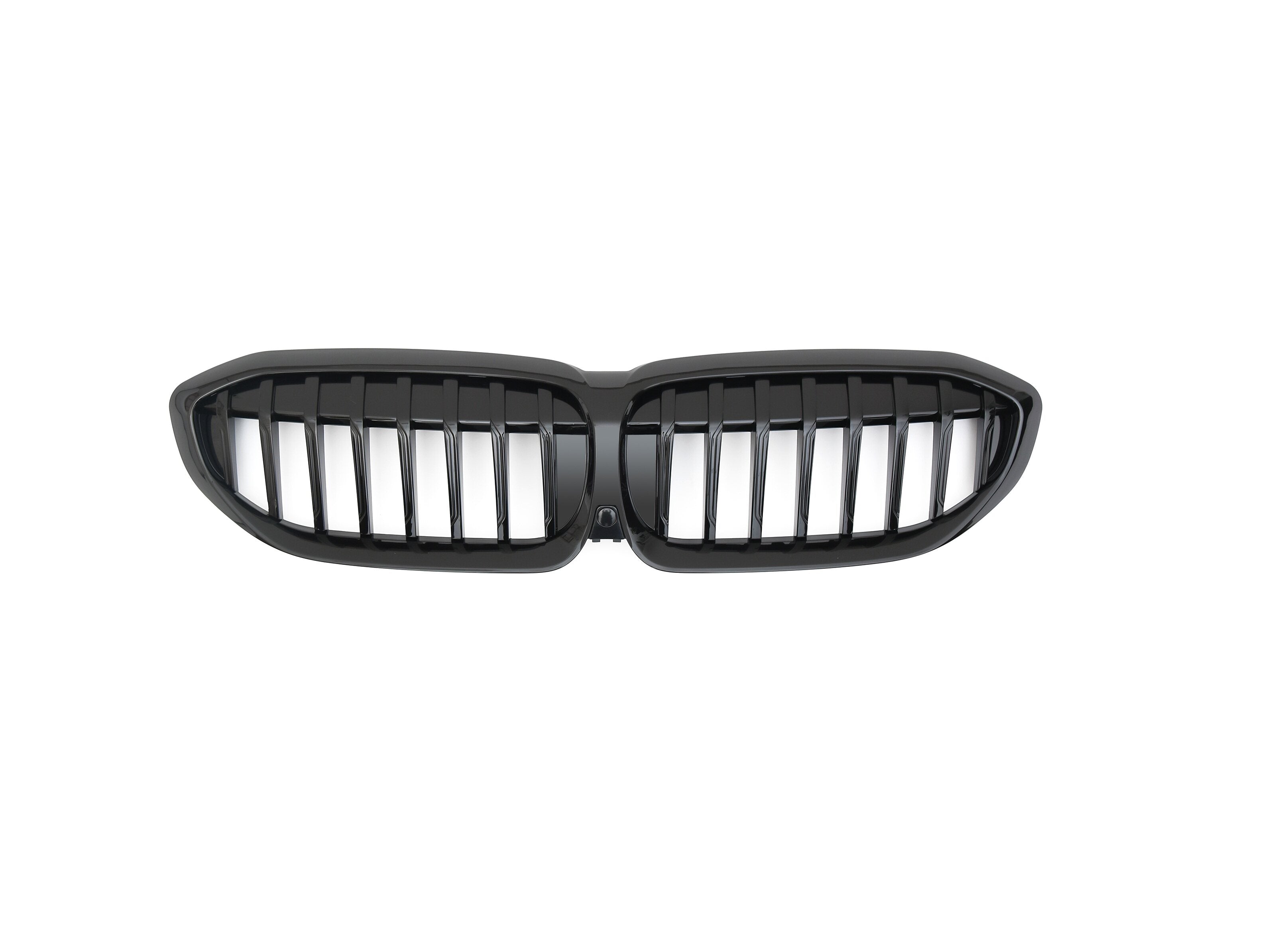 BMW Kidney Grille - Gloss Black Front Grille, G20 3 Series (2020-22) - Single Line Gloss Black