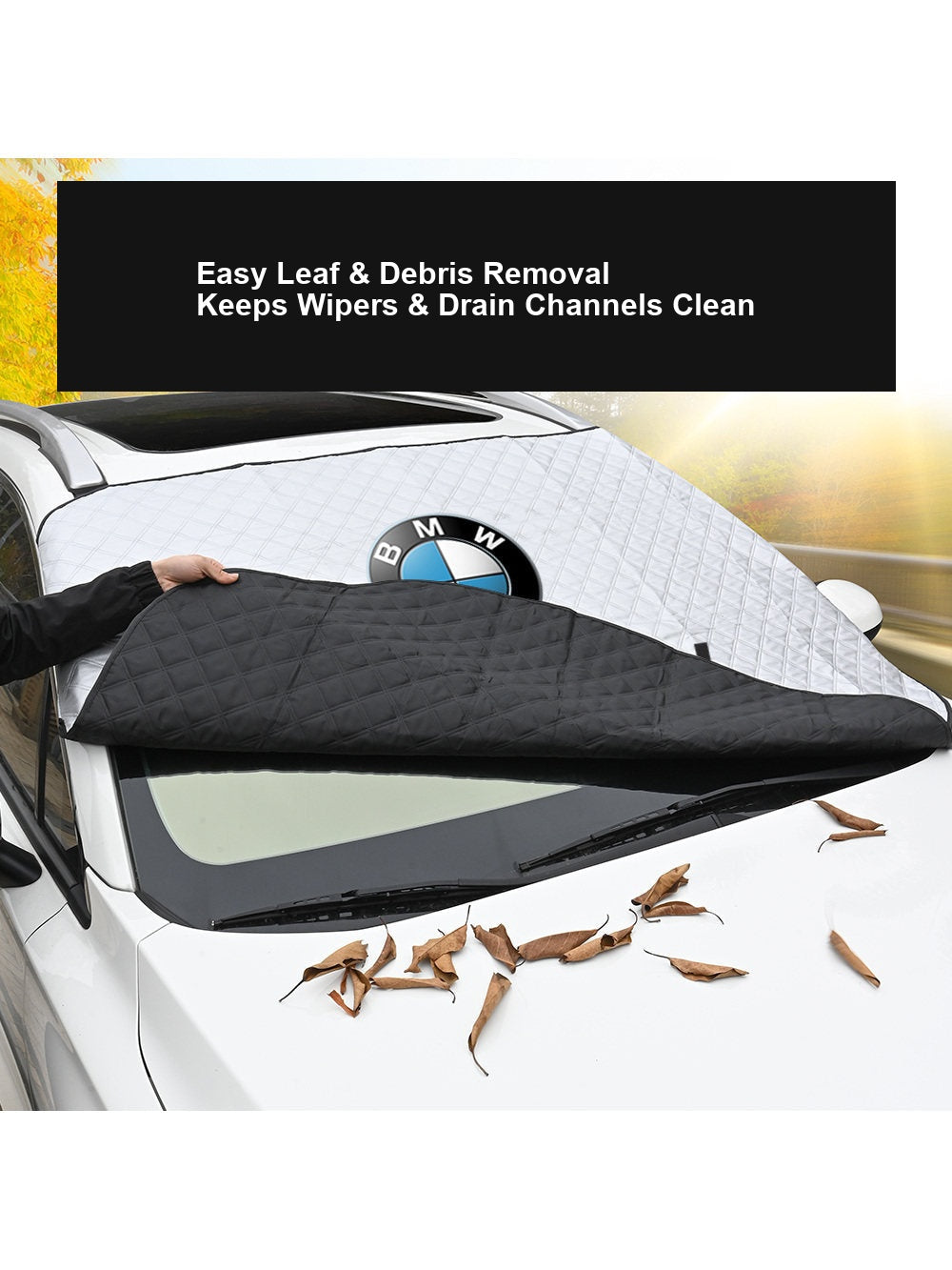 BMW Sunshade Windshield Protection Against Leaves and Debris