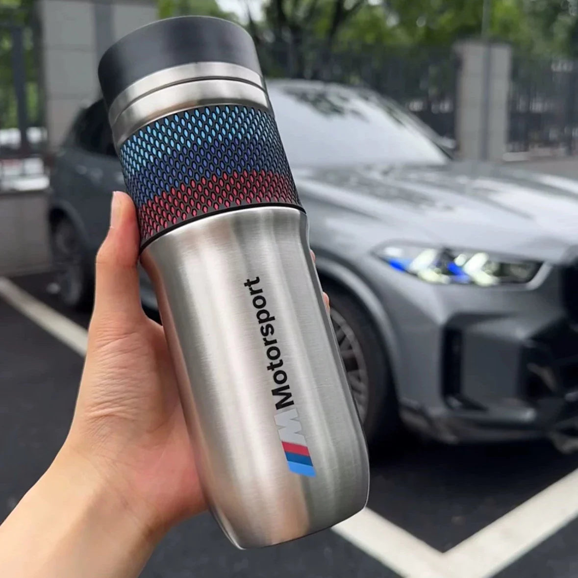 Suitable for BMW thermos cup water cup limited M series delivery gift 304 anti-fall special straight cup motorsport