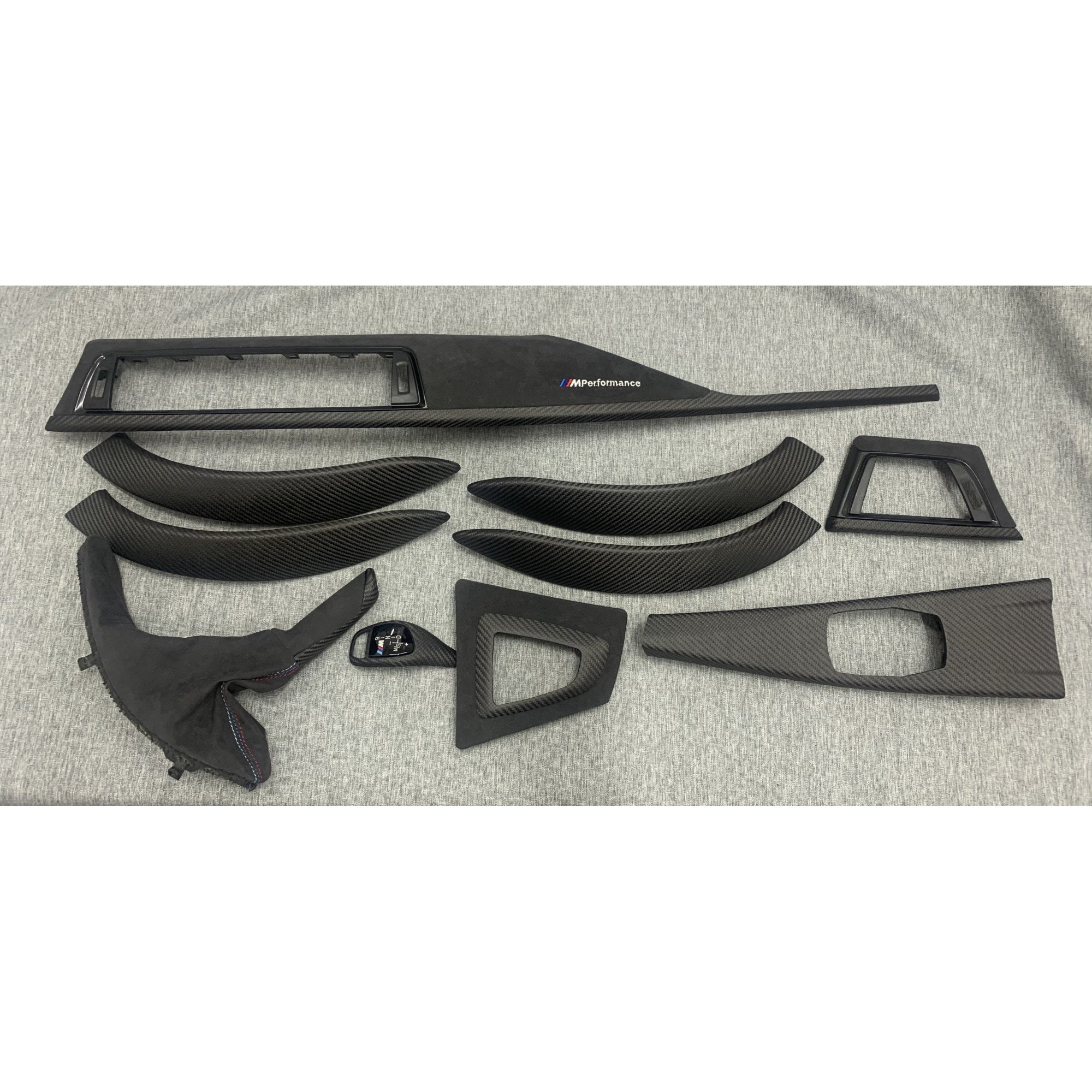 BMW F30/F35 interior 10-piece full set, real carbon fiber