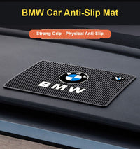 BMW Car Anti-Slip Dashboard Mat - Center Console Phone Pad
