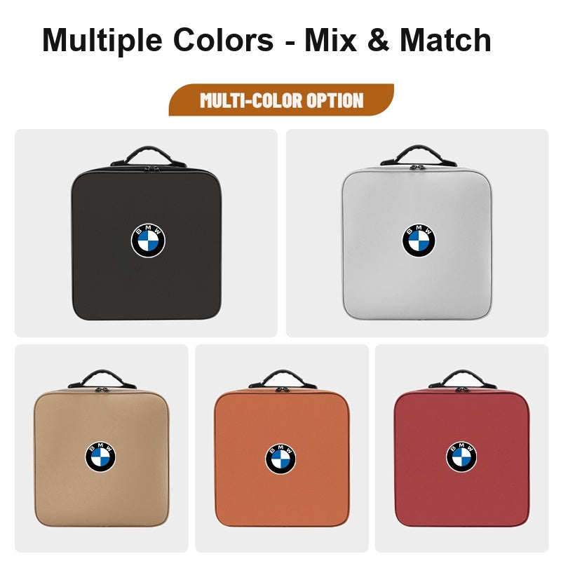 BMW charging cable storage bag - 5 color options, square shape