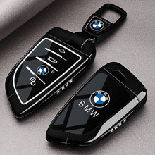 BMW Smart Key Fob Case - Metal Shell Cover with Keychain (G Series)