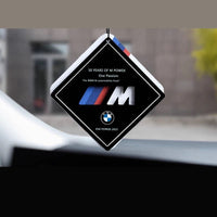 BMW M Power 50th Anniversary Hanging Air Freshener