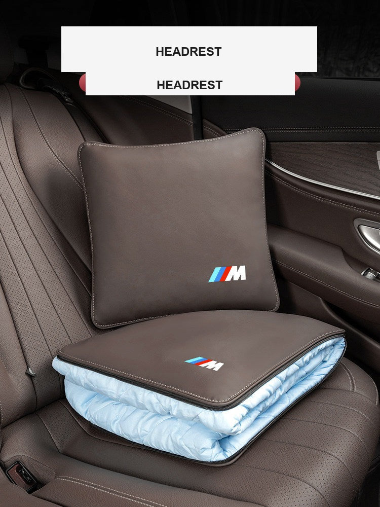BMW M Sport Ergonomic Car Headrest & Lumbar Support Pillows (3, 4, 5 Series & X1-X7)