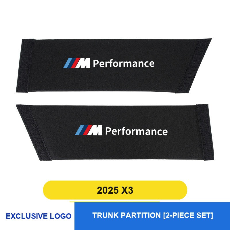 BMW trunk partition divider, fits 2025 X3L, 2-piece set