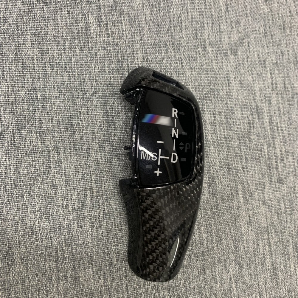 BMW F30/F35 gear shift trim, wet carbon finish