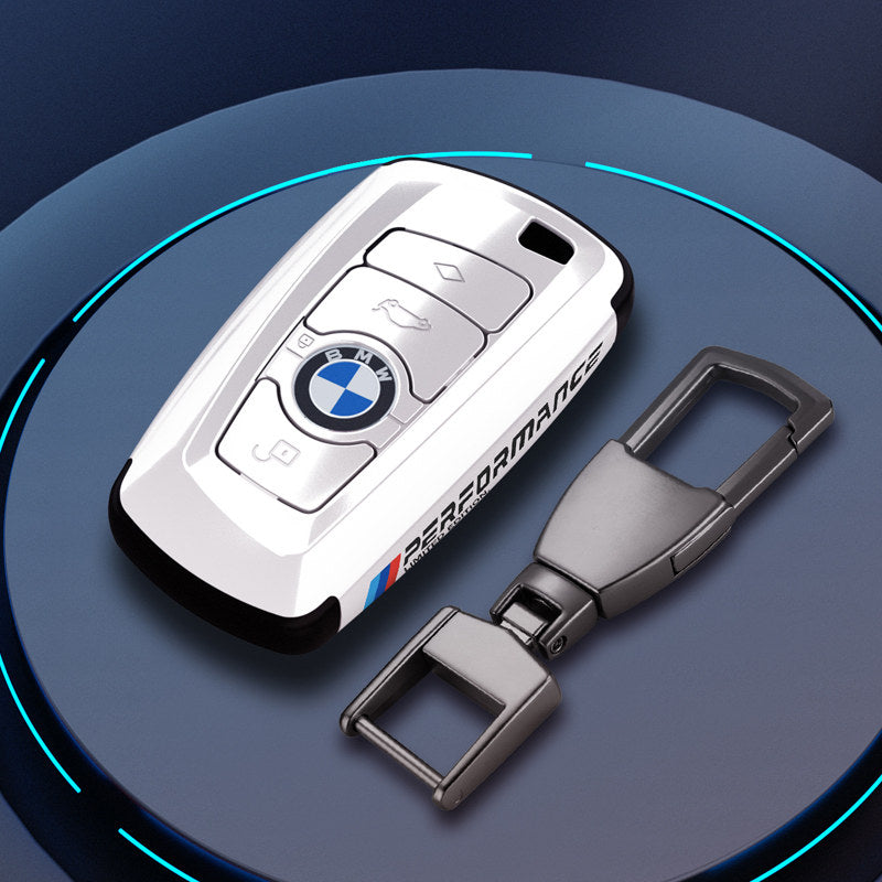 Suitable for BMW Key Cover 3 Series 5 Series X1X3X4X5X6 Blade 525530LI Carbon Fiber Key Bag Fringe