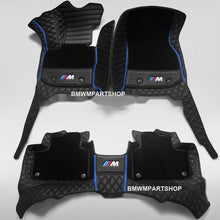 BMW 5 Series F10/G30, 3 Series F30/F34, 4 Series F32/F33/F36, 6 Series F06/F12 Custom Leather Floor Mats