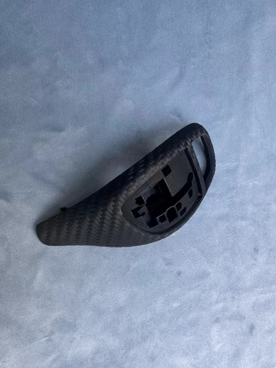 BMW F30/F35 large gear shift trim, dry carbon finish